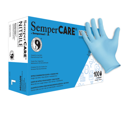 SemperCare PF Nitrile Exam Gloves