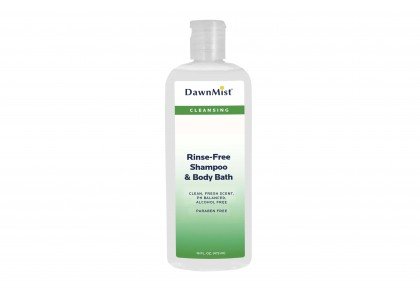 DawnMist Rinse Free Shampoo and Body Bath