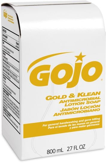 GOJO Gold & Klean Antimicrobial Lotion Soap